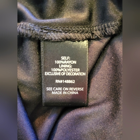 Torrid floral lined tie back shark bite hem sundress size 0X - Picture 5 of 6